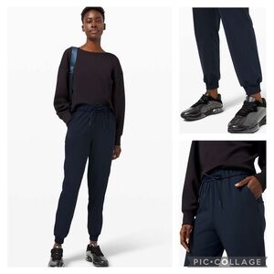 Lululemon Keep Moving Jogger pants True Navy Women’s size 6